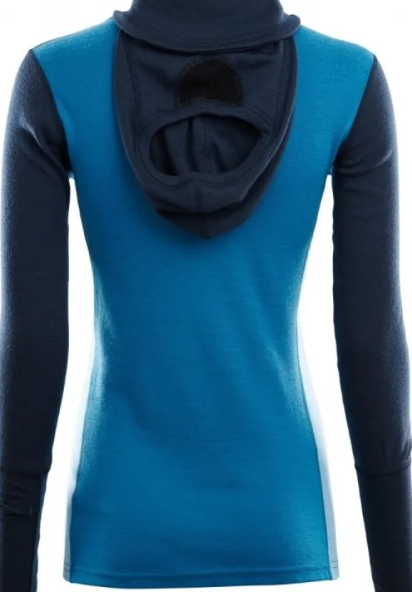 Aclima Warmwool Hood Sweater Women with Zip