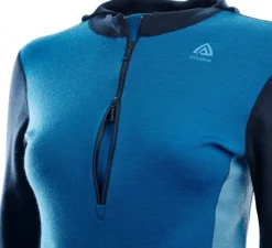Aclima Warmwool Hood Sweater Women with Zip