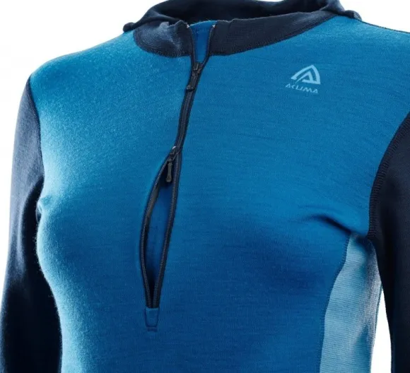 Aclima Warmwool Hood Sweater Women with Zip