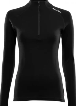 Aclima Warmwool Mock Neck With Zip Women