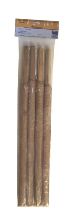 Basic Nature Wachsfackel 50cm 4er Pack