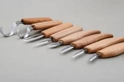 BeaverCraft Schnitzmesser 8er Set mit Etui