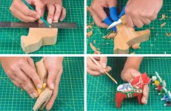 BeaverCraft Schnitzset Dala Horse