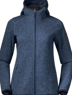 Bergans Kamphaug Knitted Womens Hoodie