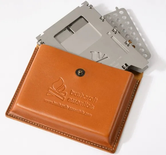 Bushcraft Essentials Ledertasche Bushbox LF