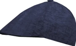Capo Linen Flat Cap