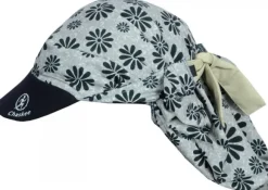 Chaskee Visor Snap Cap Happy Flowers