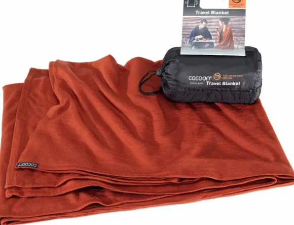 Cocoon Merino Wool/Silk Travel Blanket