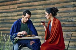 Cocoon Merino Wool/Silk Travel Blanket