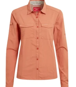 Craghoppers NosiLife Womens Adventure III Long Sleeved Shirt