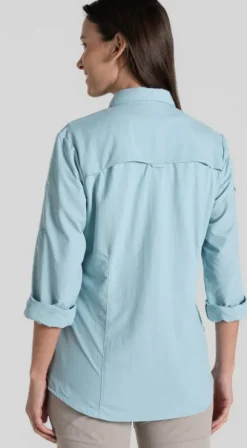Craghoppers NosiLife Womens Adventure III Long Sleeved Shirt