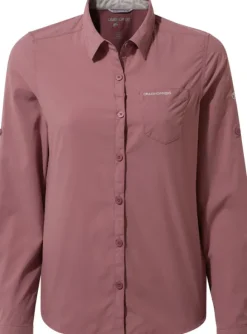 Craghoppers NosiLife Womens Bardo Long Sleeved Shirt