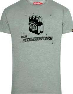 Derbe T-Shirt Herrenhandtasche