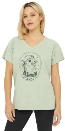 Derbe T-Shirt Matrosenrobbe Women