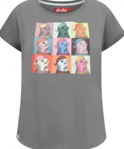 Derbe T-Shirt Robbe Collage Women