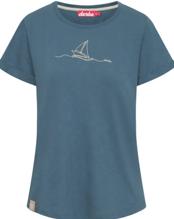 Derbe T-Shirt Segelboot Women