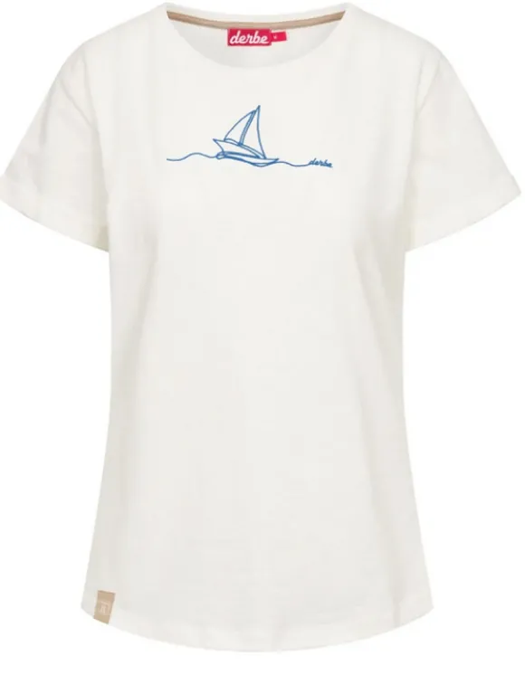 Derbe T-Shirt Segelboot Women