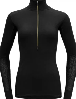 Devold Wool Mesh 190 Woman Half Zip Neck