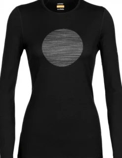 Icebreaker 200 Oasis LS Crewe Women Ski Circle