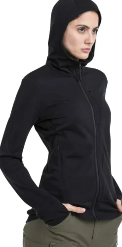 Icebreaker Merino 260 Quantum IV LS Zip Hoodie Women