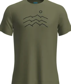 Icebreaker Sphere SS Tee Across the Peaks