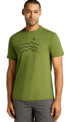 Icebreaker Sphere SS Tee Across the Peaks