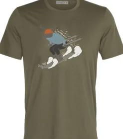 Icebreaker Tech Lite II SS Tee Ski Rider