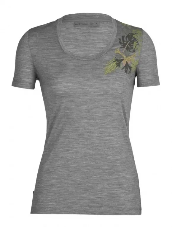 Icebreaker Tech Lite II Scoop Tee Fab Fern Women