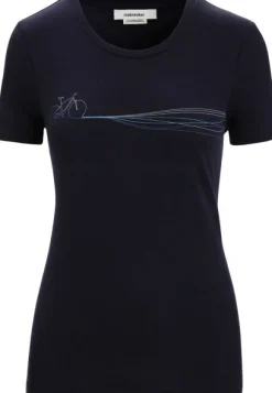 Icebreaker Tech Lite II SS Tee Cadence Paths Women