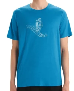Icebreaker Tech Lite II SS Tee Skiing Yeti
