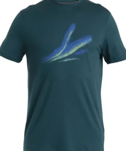 Icebreaker Tech Lite III SS Tee Aurora Glow