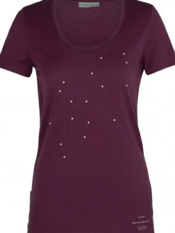 Icebreaker Tech Lite SS Scoop Tour Mont Blanc Women