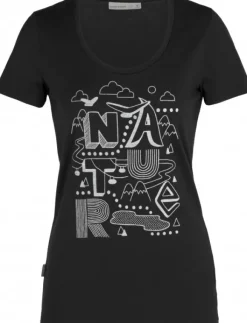 Icebreaker Tech Lite SS Scoop Nature Women