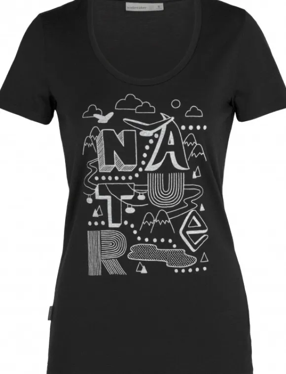 Icebreaker Tech Lite SS Scoop Nature Women