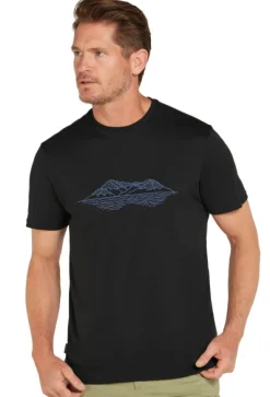 Icebreaker Tech Lite SS Tee Pukaki Reflected