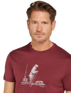 Icebreaker Tech Lite SS Tee Polar Paddle