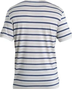 Icebreaker Wave SS Tee Stripe Men