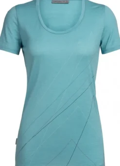 Icebreaker Women Tech Lite SS Scoop Artist