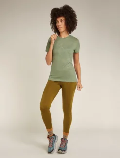 Icebreaker Women Tech Lite SS Tee Winter Floral