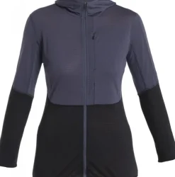 Icebreaker Womens Descender LS Zip Hoodie