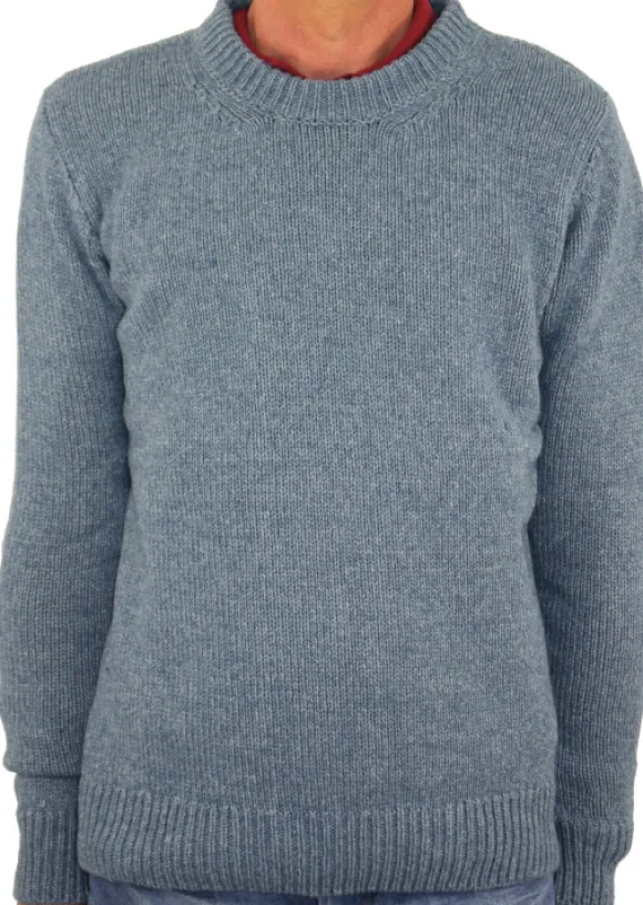 IrelandsEye Brandon Jersey Crew Neck Sweater Men