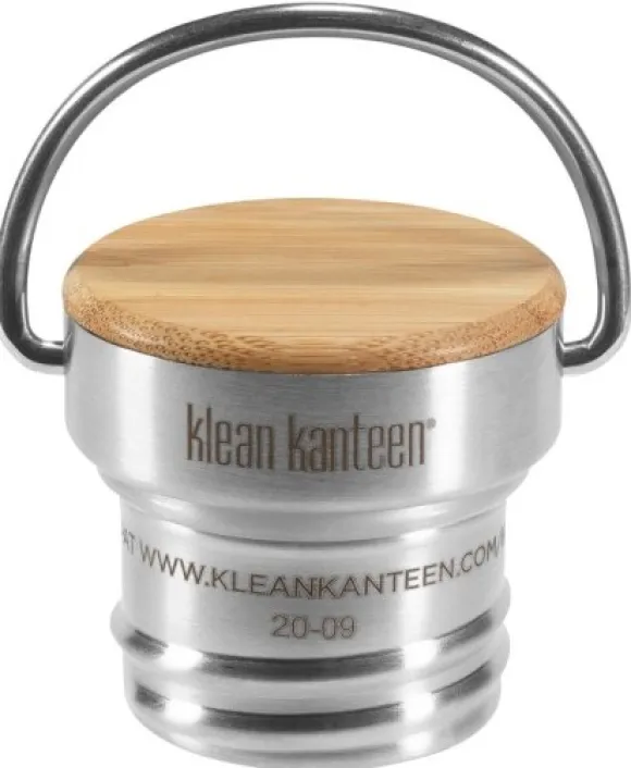 Klean Kanteen Edelstahl Deckel Bambus für Classic Flaschen