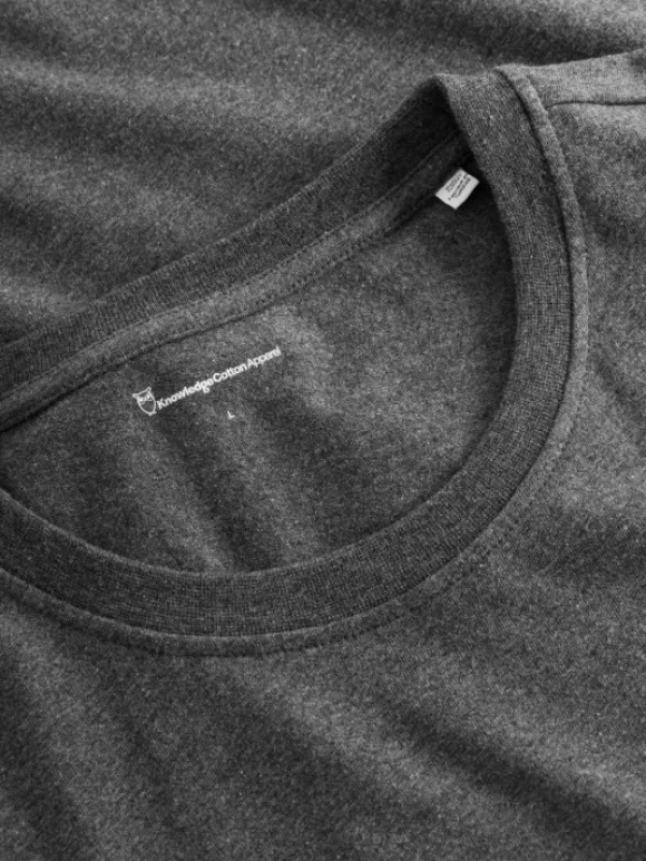 KnowledgeCotton Apparel Badge T-Shirt