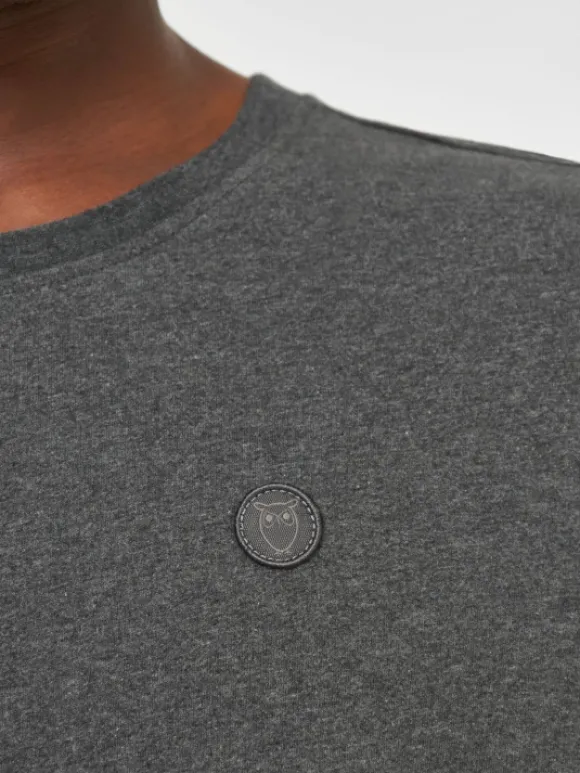 KnowledgeCotton Apparel Badge T-Shirt