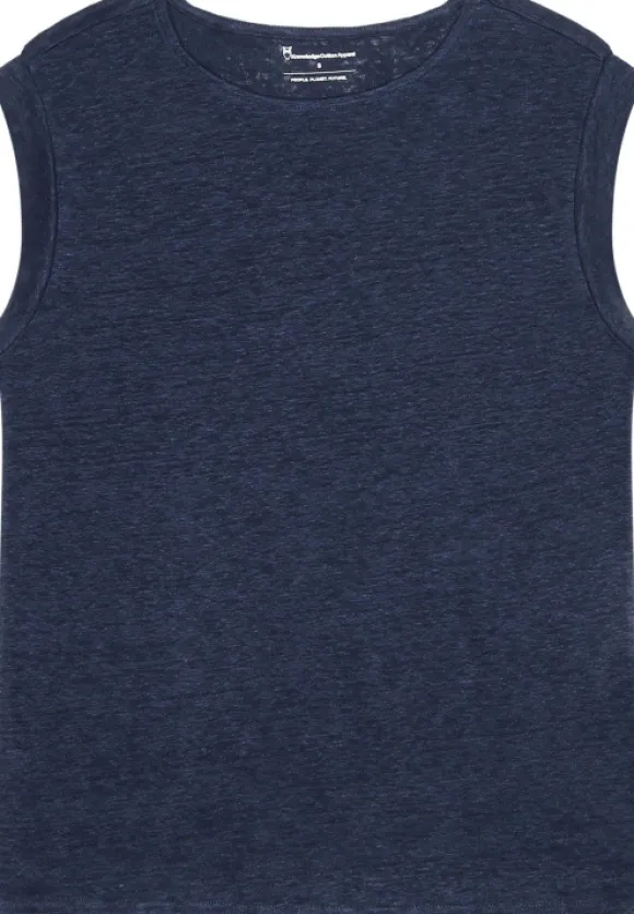 KnowledgeCotton Apparel Linen Tank Top Women