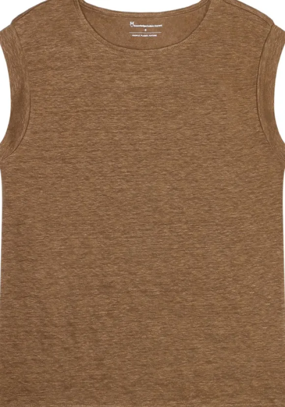 KnowledgeCotton Apparel Linen Tank Top Women