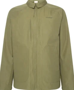 KnowledgeCotton Apparel Vent Canvas Overshirt