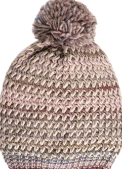 Leuchtfeuer Strickmütze lang mit Bommel