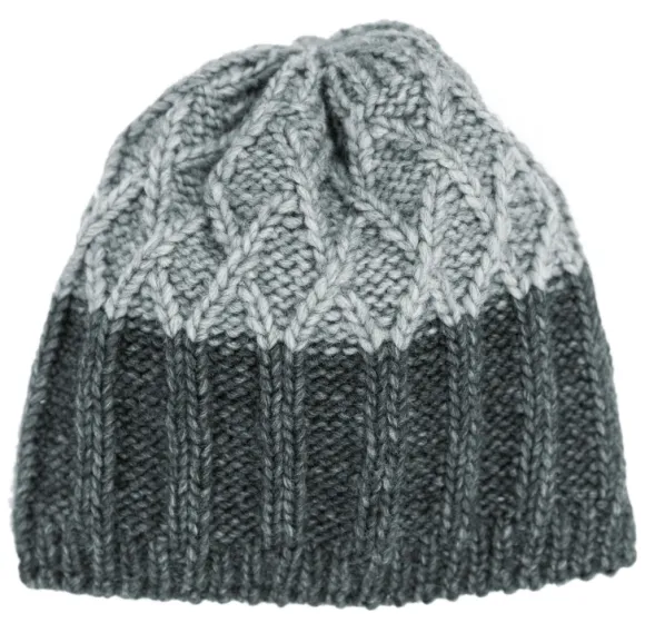 Leuchtfeuer Strickmütze zweifarbig