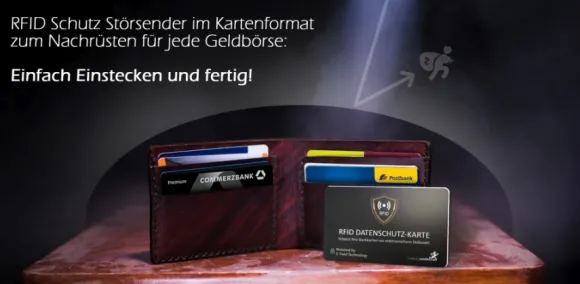 MakakaOnTheRun RFID Blocker Karte